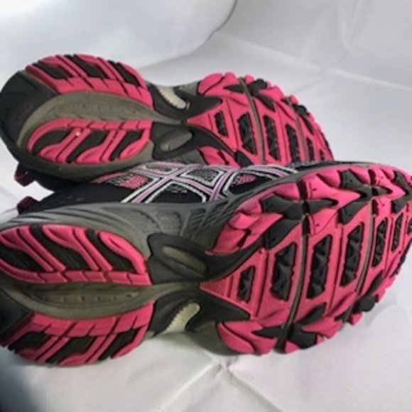 Asics T383N Gel-Venture 4 Pink Gray Black - Picture 3 of 7